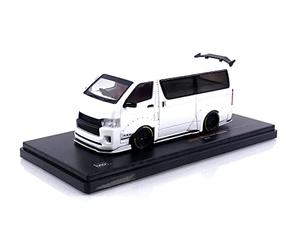 Compatibile con Toyota Hiace Widebody Bianco 1:43 IXO Models MOC323