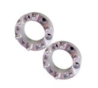 Compatibile Con Toyota Per 4Runner 1984-2013 Per Sequoia 2001-2007 Per Hi-Lux 1969-1974 Distanziali Ruota 6X139.7 108CB Con Bulloni 12X1.5(Silver)