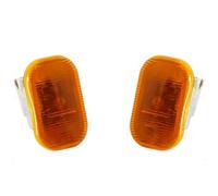 Compatibile con Toyota per Corolla 2004 2005 2006 Auto Paraurti Anteriore Indicatore Laterale Indicatore di Direzione Lampada Luci dei Freni Ricambi Auto Indicatore Direzione Auto(Yellow Light)
