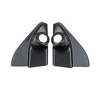 Compatibile Con Toyota Per Hilux Per Revo Per Conquest 2015 2016 2017 2018 2019 2020 2021 Per Fortuner Rivestimento Interno Cornice Altoparlante Montante Auto Decorazione d'interni(Nero)
