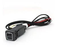 Compatibile Con Toyota Per Land Cruiser Per Prado 150 2018-2022 Doppia Presa USB PD Caricatore Rapido Per Auto Adattatore Ricarica Rapida Telefono Interfaccia Audio AUX USB