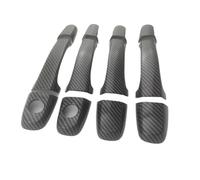 Compatibile Con Toyota Per Previa 1998 1999 2000 2001 2002 2003 2004 2005 Gloss Carbon Car Maniglia Porta Ciotola Coperture Trim Pasta Style Guscio Maniglia Auto(Chrome)