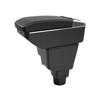 Compatibile Con Toyota Per SIENTA, Nuovo Bracciolo Per Auto, Console Centrale Interna, Accessori Modificati Per Scatola Portaoggetti Multifunzione Con Portabicchieri(B1 Black red NO USB)