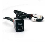 Compatibile Con Toyota Per Spade 2012-2016 Per Lc76 2019-2024 Doppio QC3.0 Per Tipo C PD USB Veloce Presa Del Caricatore Modulo 12V 24V Ricambi Auto