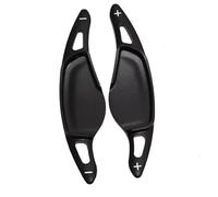 Compatibile con Toyota per Supra GR A90 A91 per MK5 2020 2021 2022 2023 2024 Copertura per Le Estensioni del Cambio in Alluminio Copertura per Cambio Automatico Interno Shifter Paddles(Black)