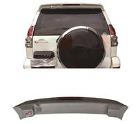 Compatibile con Toyota Prado FJ120 2003-2009, spoiler posteriore non verniciato, alettone posteriore, deflettore antivento fisso, splitter sportivo per il tetto del bagagliaio post