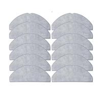 Compatibile Con TP-Link Tapo RV30 Max Plus / RV20 Max Plus/Compatibile Con Lubluelu, B40 Plus / L15 Max Parti Con Filtro A Spazzola(Mop cloth 12 pcs)