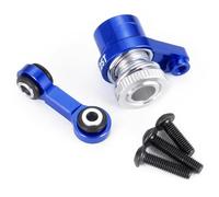 Compatibile Con Traxxas 1/16 Per Mini Per Maxx 2S RC Parti Di Aggiornamento Per Auto In Lega Alluminio 25T Servo Braccio E Collegamento Dello Sterzo RC Parti Auto(Blue)