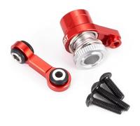 Compatibile Con Traxxas 1/16 Per Mini Per Maxx 2S RC Parti Di Aggiornamento Per Auto In Lega Alluminio 25T Servo Braccio E Collegamento Dello Sterzo RC Parti Auto(Red)