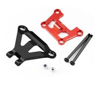 Compatibile Con Traxxas 1/16 Per Mini Per Maxx 2S RC Parti Di Aggiornamento Per Auto In Lega Di Alluminio Rafforzare Collegamento Paratia Posteriore Supporto Per Paraurti Anteriore RC Parti Auto(Red)