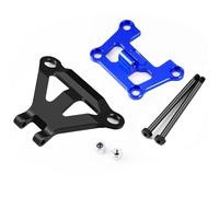 Compatibile Con Traxxas 1/16 Per Mini Per Maxx 2S RC Parti Di Aggiornamento Per Auto In Lega Di Alluminio Rafforzare Collegamento Paratia Posteriore Supporto Per Paraurti Anteriore RC Parti Auto(Blue)