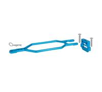 Compatibile Con Traxxas BL-2S Per Slash 4x4 4WD Parti Di Aggiornamento CNC In Alluminio Per Tenere Premuto Kit Batteria Esteso Per Capacità Modelli Accessori(Blue)