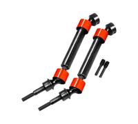 Compatibile Con TRAXXAS E Per Revo 2 0 Per Mini X 1/10 RC Parti Di Aggiornamento Per Auto In Acciaio Temprato CVD Albero Motore Anteriore Asse Scanalato Posteriore RC Parti Auto(Red)