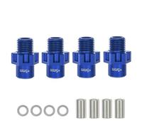 Compatibile Con Traxxas JATO 4X4 Per VXL 9086 1/8 RC Auto Parti Upgrade Mozzi Ruota 17 Mm In Lega Di Alluminio 7075 Allargamento +5 Mm RC Parti Auto(Blue)