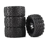 Compatibile Con Traxxas Per Arrma Per Redcat Per HSP 1/10 RC Per Monster Truck Per Buggy 120MM Pneumatico Ruota Inserti In Schiuma 12mm Esagonale RC Pneumatici Ruota