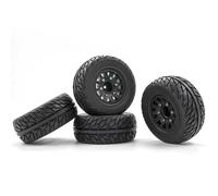 Compatibile Con Traxxas Per Arrma Per Tamiya Per HSP Per HPI RC Auto 4 Pezzi 1/8 1/10 Breve Corso Camion Pneumatico Ruota 12 Mm 14 Mm 17 Mm Esagonale RC Pneumatici Ruota