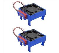 Compatibile Con Traxxas Per Bandit Per Rustler Per Stampede Per Slash Per VXL-3S Velineon Ricambi Per Auto RC 2 Ventole Di Raffreddamento Per Dissipatore Di Calore ESC RC Ricambi