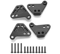 Compatibile Con Traxxas Per MAXX V2 89086 4 Per WideMaxx 1/10 RC Parti Di Automobili Metallo Intensificare Anteriore Ammortizzatore Posteriore Inferiore Staffa Montaggio RC Parti Auto