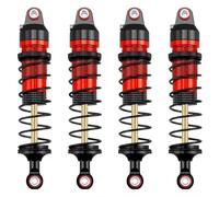 Compatibile Con Traxxas Per Mini Per Maxx 2S 1/16 RC Auto Parti Di Aggiornamento Accessori 1 Set Ammortizzatori In Lega Di Alluminio RC Parti Auto(Red)