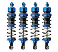 Compatibile Con Traxxas Per Mini Per Maxx RC Auto Aggiornamento Parti Di Modifica Accessori 4 Pezzi Ammortizzatore In Metallo Accessori aggiornamento RC(Blue)