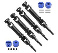 Compatibile Con Traxxas Per Mini Per Maxx X 1/10 RC Parti Di Automobili In Acciaio Legato CVD Per Alberi Trasmissione Anteriori E Posteriori Universali Accoppiatori Parte N. W277 RC Parti Auto(Blue)