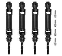 Compatibile Con Traxxas Per Mini Per XRT 108076-1 1/16 RC Auto Parti Di Aggiornamento Accessori In Acciaio Inox Alberi Di Trasmissione CVD 99 MILLIMETRI Accessori aggiornamento RC(Black)