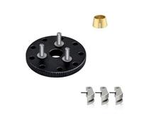 Compatibile Con Traxxas Per Nitro Per Slash Per Rustler 1/10 RC Auto Parti Di Aggiornamento Volano In Metallo Campana Frizione Set 4142 4146 3281 RC Parti Auto(Black)