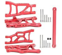 Compatibile Con Traxxas Per Slash 2WD 1/10 RC Camion Parti Di Aggiornamento Kit Bracci Sospensione Anteriori In Alluminio Posteriori RC Parti Auto