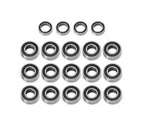 Compatibile Con Traxxas Per Slash 2WD Per Bandit Per Stampede Per Rustler 2WD 1/10 RC Auto Parti Di Aggiornamento 19 Pz Kit Cuscinetti Sigillati RC Parti Auto