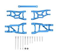 Compatibile Con Traxxas Per Slash 2WD Per VXL Per Nitro Per Raptor 1/10 RC Parti Di Aggiornamento Per Auto - Set Bracci Sospensione Anteriori E Posteriori In Metallo RC Parti Auto(Blue)