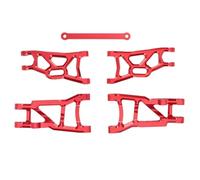 Compatibile Con Traxxas Per Slash 2WD Per VXL Per Nitro Per Slash 4 Pezzi In Metallo Anteriore E Posteriore Braccio Sospensione Set 1/10 RC Auto Parti Di Aggiornamento Ricambi Per Auto RC