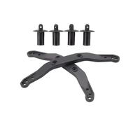 Compatibile Con Traxxas Per Slash 4X4 Per Remo Per Huanqi 727 1/10 RC Auto Parti Di Aggiornamento Anteriore E Posteriore Del Corpo Messaggi Montaggio Borsette Colonna RC Parti Auto