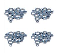 Compatibile Con Traxxas Per Slash 4X4 Per VXL Per Rustler HQ727 Per Remo 1/10 RC Auto Parti Upgrade ABUM Kit Cuscinetti Sigillati 84pcs RC Parti Auto