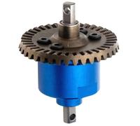 Compatibile Con Traxxas Per Slash 4X4 Per VXL Per Stampede Per Rustler Per Remo HQ727 1/10 RC Parti Di Automobili Tutto In Metallo Anteriore Differenziale Posteriore RC Parti Auto(Blue)