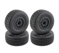 Compatibile Con Traxxas Per Slash Per Arrma Per SENTON Per VKAR 10SC 1/10 RC Auto 4 Pezzi 112 Mm Pneumatici Per Camion A Breve Corso Ruota Con RC Corsa pneumatici