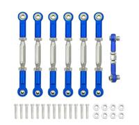 Compatibile Con Traxxas Per Slash Per VXL 2WD Per Hoss 1/10 RC Parti Di Automobili Accessori Tenditori In Metallo Camber Asta Di Collegamento Set Di Collegamento Accessori aggiornamento RC(Blue)