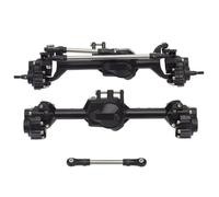 Compatibile Con Traxxas Per TRX-4 1/10 RC Crawler Cars Parti Di Aggiornamento Set Di Alloggiamenti Per Assali A Portale Anteriori E Posteriori Integrati In Metallo Asse dell'auto RC