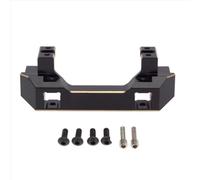 Compatibile Con Traxxas Per TRX-4 1/10 Telecomando Crawler Auto Parti Di Aggiornamento Accessori Ottone Paraurti Anteriore Montaggio Servo RC Parti Auto