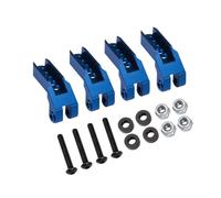 Compatibile Con TRAXXAS Per TRX-4 82056-4 1/10 RC Parti Di Automobili Torri Ammortizzatori Regolabili Anteriori E Posteriori In Alluminio Cerchi RC Parti Auto(Blue)