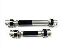 Compatibile Con Traxxas Per TRX-4M 2 Pezzi Albero Di Trasmissione In Metallo CVD Albero Motore 1/18 RC Crawler Auto Parti Di Aggiornamento Accessori Albero trasmissione RC