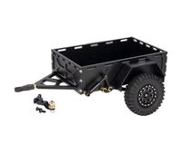 Compatibile Con Traxxas Per TRX4-M Per Defender Per Bronco K10 High Trail 1/18 Parti Upgrade Auto RC Rimorchio Utilitario Alluminio CNC Attacco Gancio RC Parti Auto(Gray)