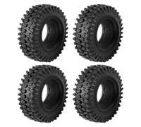 Compatibile Con Traxxas Per TRX4 Per Axial Per SCX10 90046 AXI03007 1/10 RC Crawler 4 Pezzi 1.9 Pollici 108X40MM Pneumatici In Gomma 1.9 Pneumatici Delle Ruote RC Corsa pneumatici