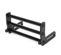 Compatibile Con Traxxas Per TRX4 Per Axial Per SCX10 II 1/10 RC Crawler Auto Parti Di Aggiornamento In Lega Di Alluminio Paraurti Anteriore Bull Bar RC Parti Auto(Black)