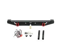 Compatibile con Traxxas per TRX4 per Axial per SCX10 II III PRO Gen8 Gen9 1/10 Auto Radiocomandata Upgrade Parti Paraurti Posteriore Alluminio RC Parti Auto