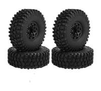 Compatibile Con Traxxas Per TRX4 Per D90 Per Axial SCX10 II III 4PCS 120Mm 1.9 Beadlock Wheel Rim Set Di Pneumatici Per 1/10 RC Crawler Car RC Pneumatici Ruota