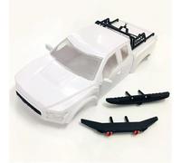 Compatibile Con Traxxas Per TRX4 TRX-4 Per KYX Carrozzeria Rigida In Plastica Con Paraurti E Porta Ruota Di Scorta 325mm Carrozzeria Bianca 1/10 RC Crawler Car Accessori Aggiornamento RC