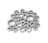 Compatibile Con Traxxas Per TRX4M 1/18 RC Auto Aggiornamento Modifica Accessori Di Ricambio 22 Pezzi Kit Cuscinetti In Acciaio RC Parti Auto