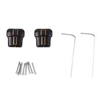 Compatibile Con Traxxas Per TRX4M 1/18 RC Auto Parti Di Aggiornamento 2 Pezzi Copertura Asse Anteriore E Posteriore In Metallo Copertura Differenziale 9787 RC Parti Auto