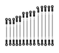 Compatibile Con Traxxas Per TRX6 G63 1/10 RC Crawler Car Parti Di Aggiornamento Accessori 14 Pezzi Collegamenti In Acciaio Inossidabile Tirante Di Collegamento RC Car Upgrade