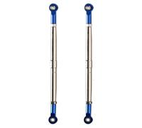 Compatibile Con Traxxas Per Unlimited 85086-4 8547 RC Per Auto Da Per Corsa Parti Di Ricambio Collegamenti Anteriori Regolabili In Acciaio Collegamento Auto RC(Silver)